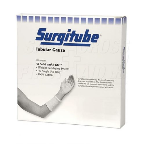 Bandage de gaze tubulaire #2 pour les gros doigts, les orteils, les mains et les pieds de l'enfant